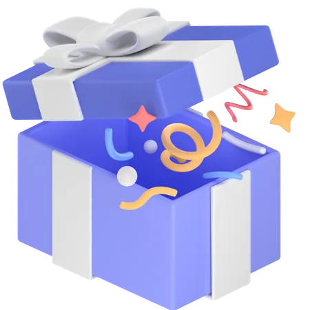 Long Gift  3D Icon