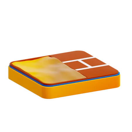 Long Jump Pit  3D Icon