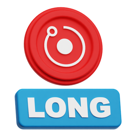 Long Render Token  3D Icon