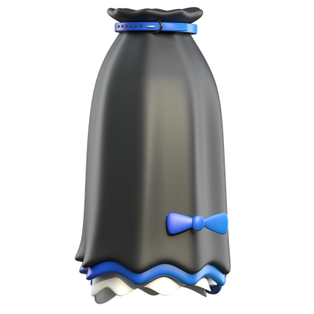Long Skirt  3D Icon