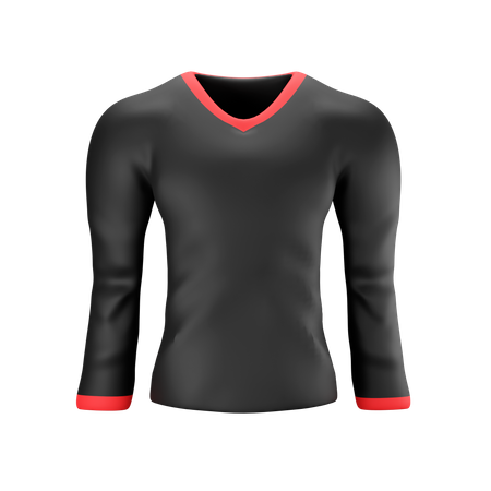 Long Sleeve Jersey  3D Illustration