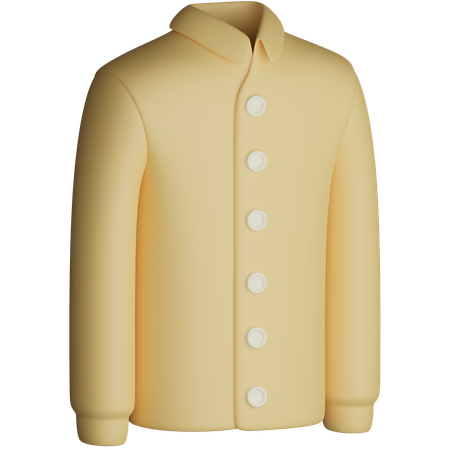 Long Sleeve Shirt  3D Icon