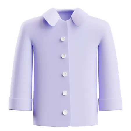 Long Sleeve Shirt  3D Icon