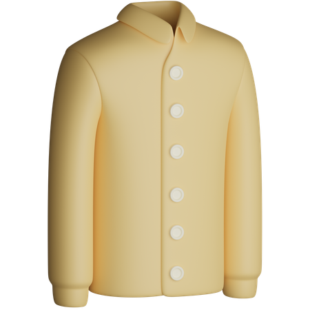 Long Sleeve Shirt  3D Icon