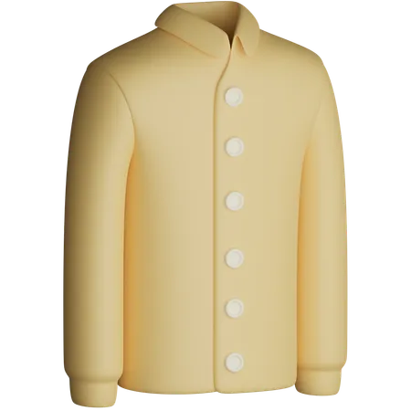 Long Sleeve Shirt  3D Icon