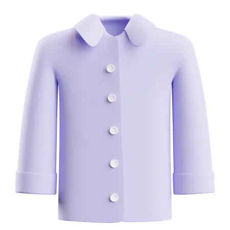 Long Sleeve Shirt  3D Icon