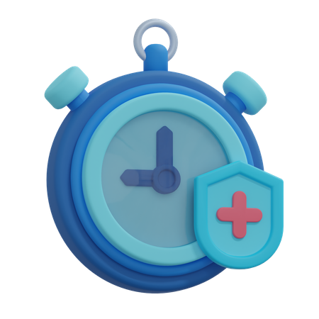 Long Term Insurance  3D Icon