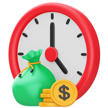 Long-term Investing  3D Icon