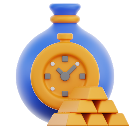 Long Term Investment  3D Icon