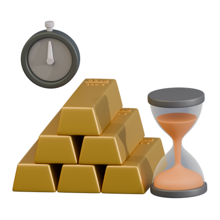 Long Term Investment  3D Icon