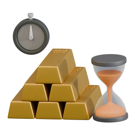 Long Term Investment  3D Icon