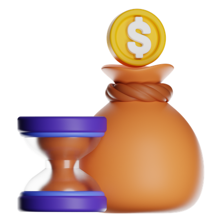 Long Term Investment  3D Icon