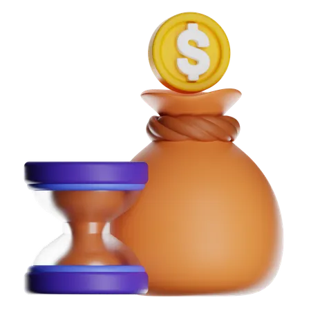Long Term Investment  3D Icon