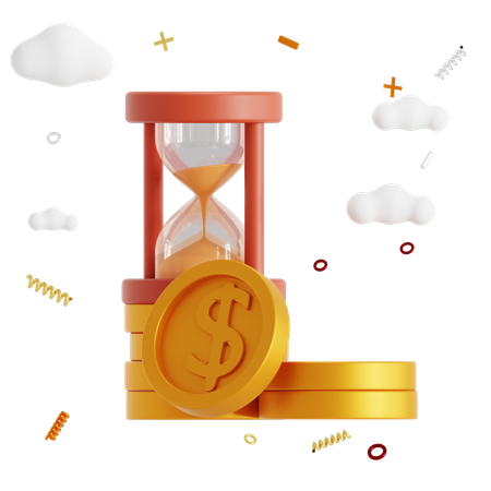 Long Term Investment  3D Icon