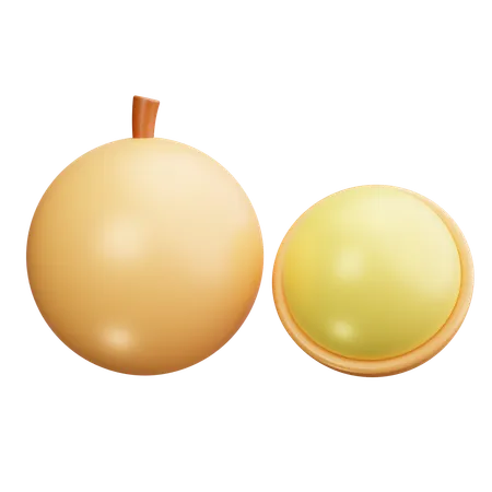 Longan  3D Icon