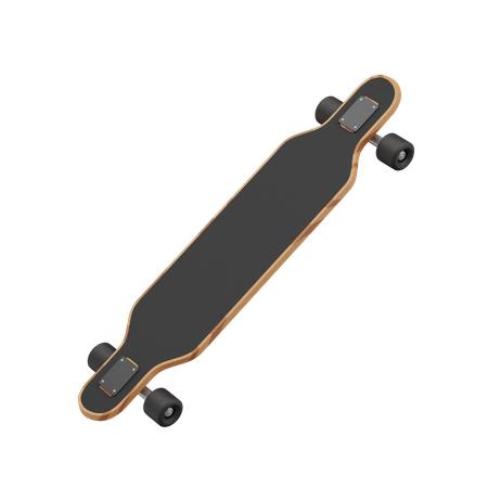 Longboard  3D Icon