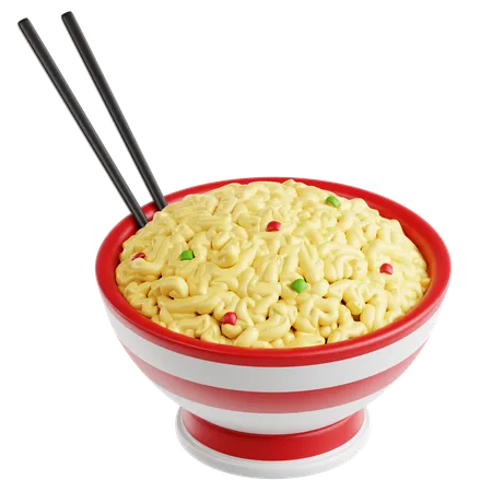 Longevity Noodle  3D Icon
