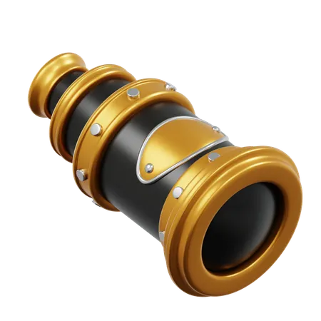 Longue-vue  3D Icon