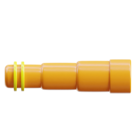 Longue-vue  3D Icon