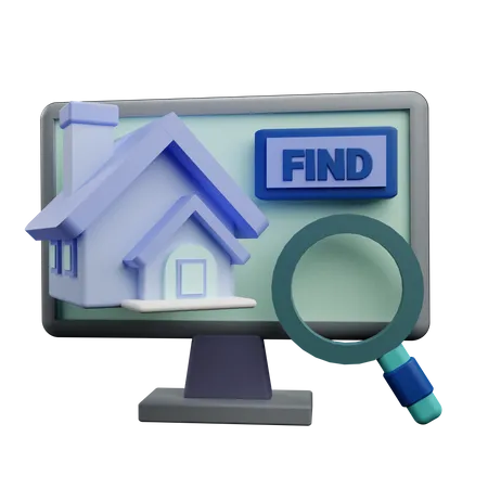 Looking For Property 3D Icon