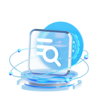 Lookup  3D Icon