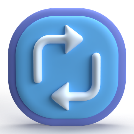 Loop  3D Icon