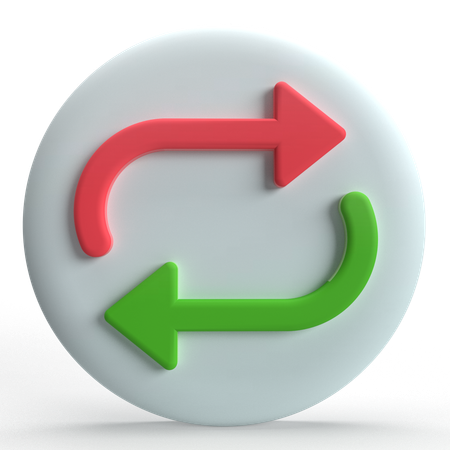 Loop  3D Icon