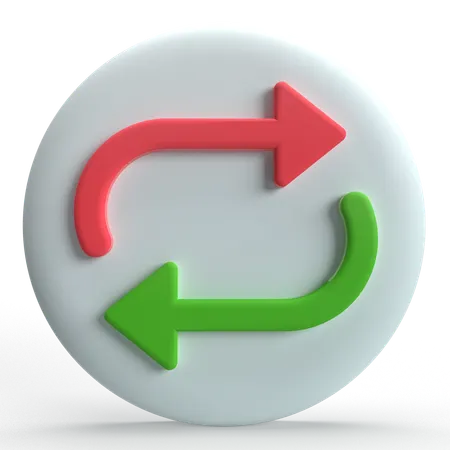 Loop  3D Icon