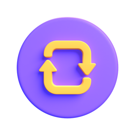 Loop  3D Icon