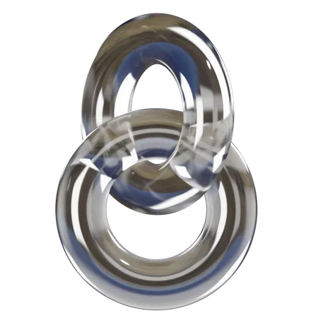 Loop Abstract Shape  3D Icon