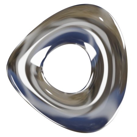 Loop Abstract Shape  3D Icon