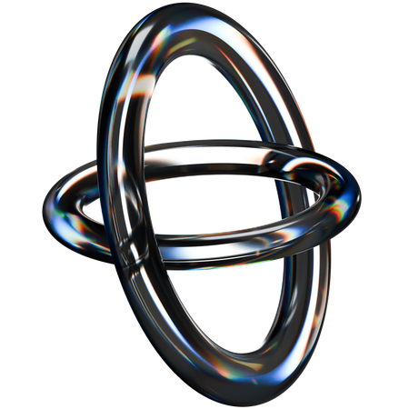 Loop Abstract Shape  3D Icon