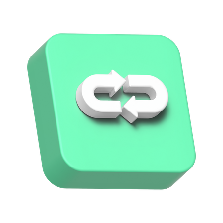 Loop Arrow  3D Icon