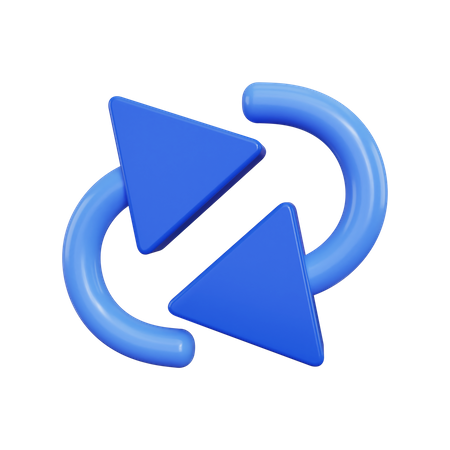 Loop Arrow  3D Icon