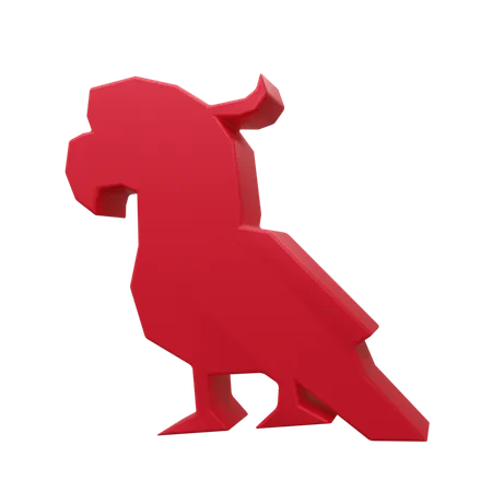 Loro  3D Icon