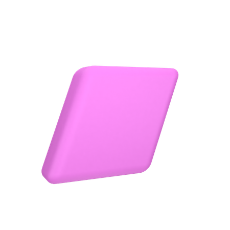 Rhombe  3D Icon