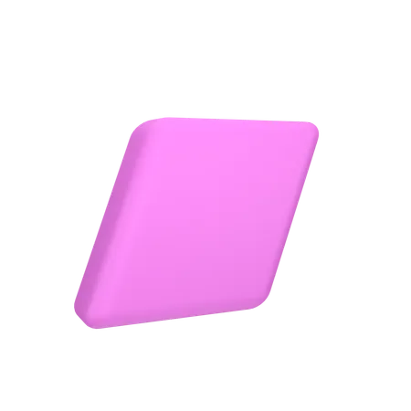 Rhombe  3D Icon