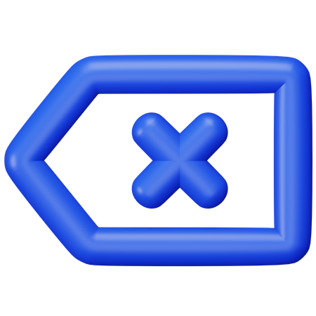 Löschen  3D Icon