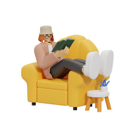 Lose Yourself in a Good Book, Ultimate Reading Spot  3D Icon