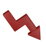 loss arrow symbol