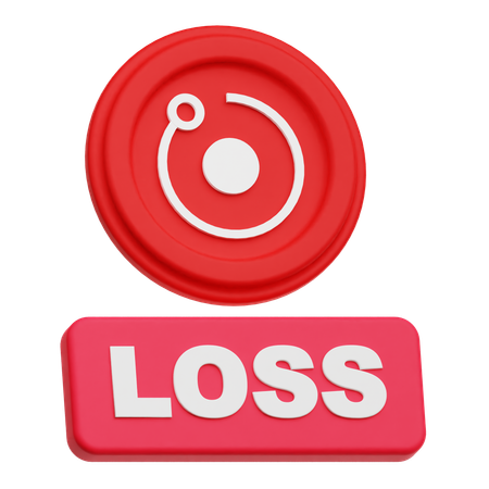 Loss Render Token  3D Icon