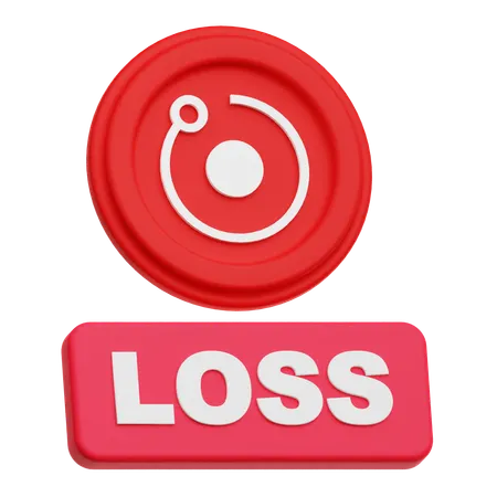 Loss Render Token  3D Icon