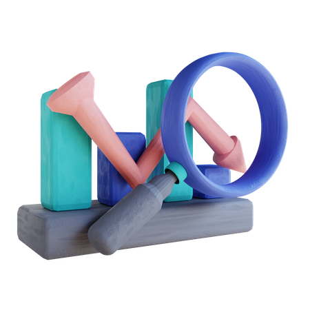 Loss Research 3D Illustration