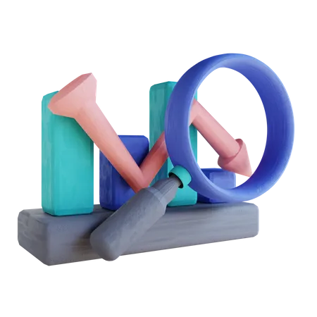 Loss Research  3D Illustration