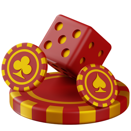 Lote de juegos de casino 4  3D Icon