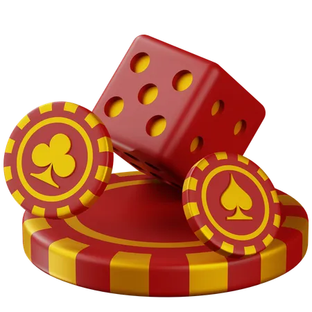 Lote de juegos de casino 4  3D Icon