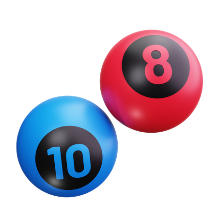 Bola de loteria  3D Icon