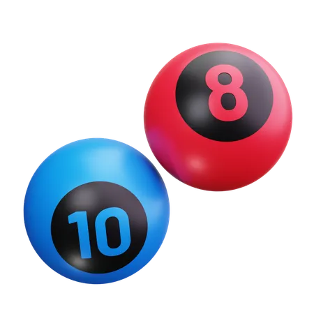 Bola de loteria  3D Icon