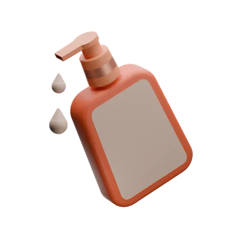 Lotion Bottle  3D Icon