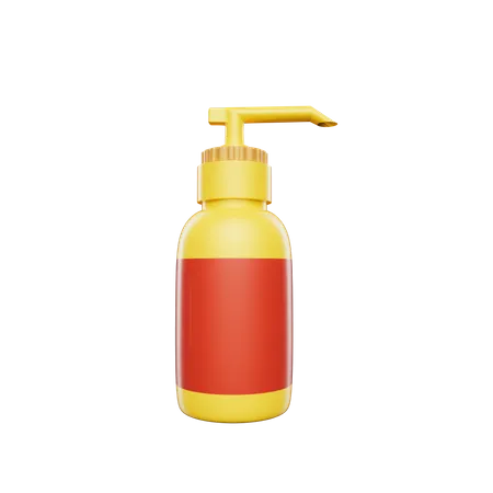 Lotion de bronzage  3D Icon